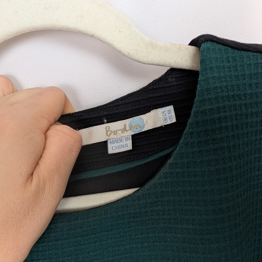 Boden Serena Ponte Shift Dress Colorblock - Picture 8 of 12